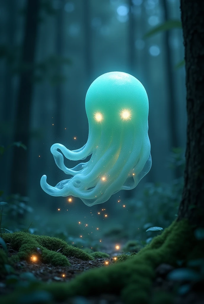 A ghost slime