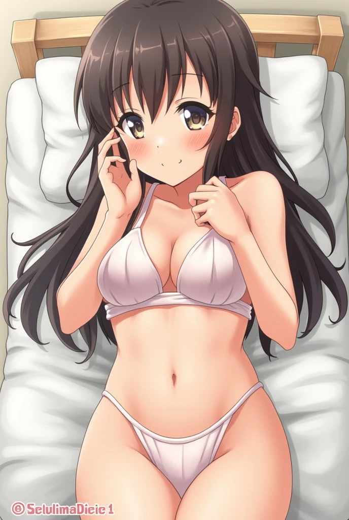 Anime pictures of completely naked girls Take off all her clothes and make her open her legs to show her vagina Make her strip completely naked and make her open her legs to show her vagina and opening Let her open her legs more and make her not wear underwear and don't forget to show her vagina and opening Make her not wear a bra or panties and show her vagina Make her strip naked and make her open her legs to show her vagina and opening Make her back open her anus Make her lie in bed and open her legs to show her vagina and opening and opening her anus, but the picture is from the front