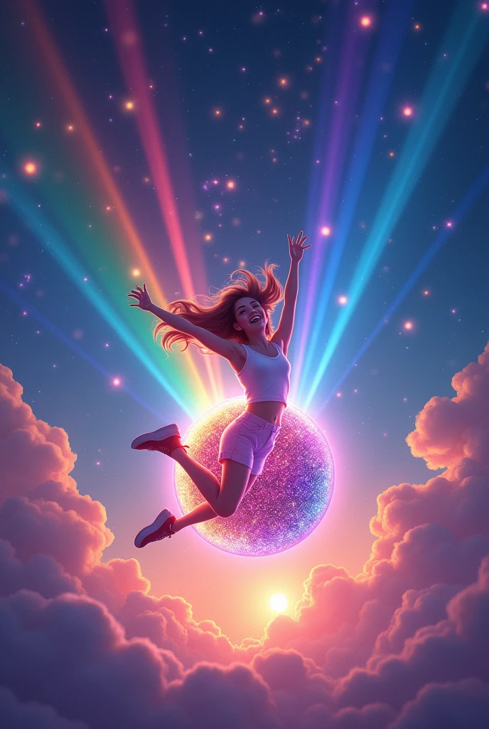 Dazzling Shining Ball Cheer up