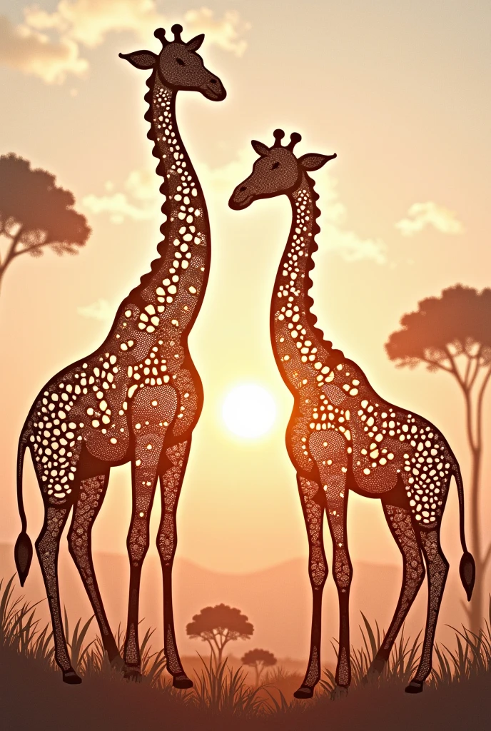 Giraffe lace