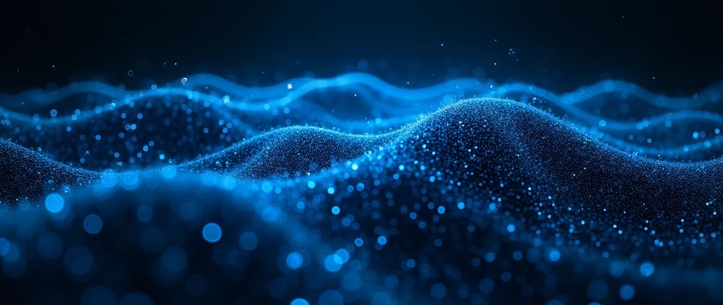Futuristic blue technology lines black background