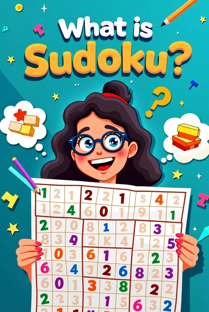 Thumbnail for YouTube video about a video on what Sudoku is and how to play it
