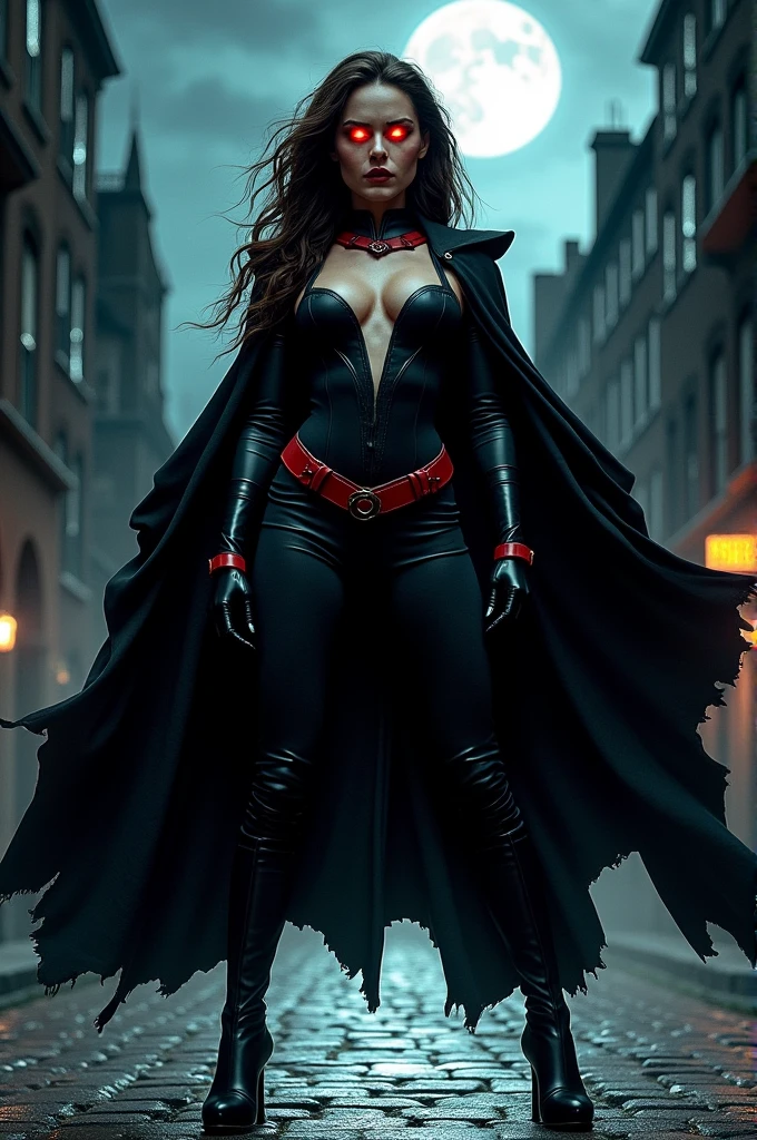 X-Men vampire with her pants stuck to her ass