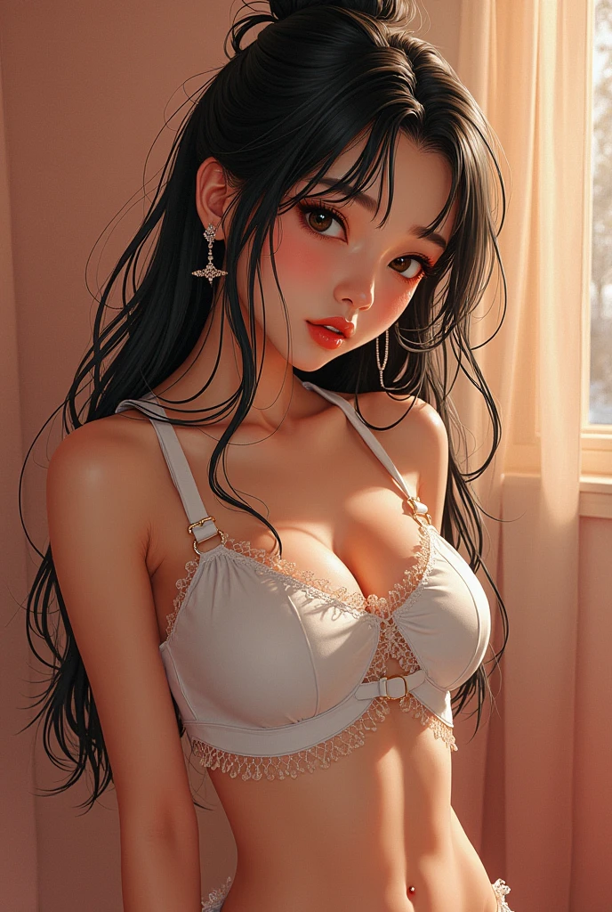 Hentai of a Korean girl on all fours