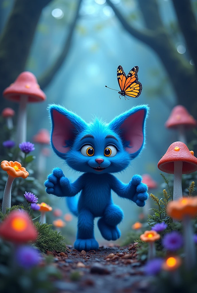 Smurf cat