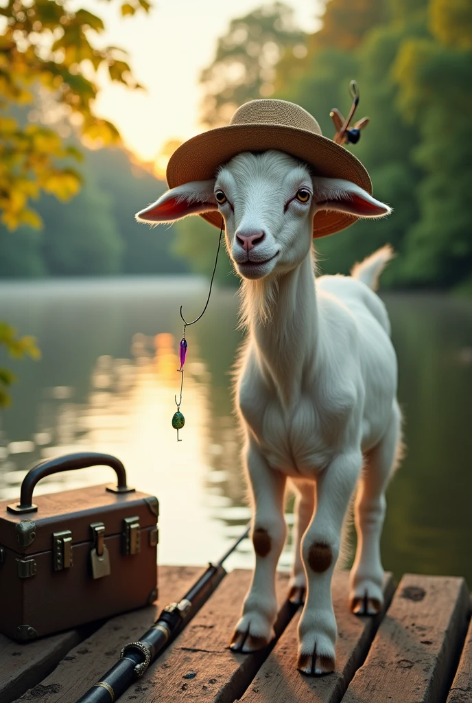 The fishing goat version 