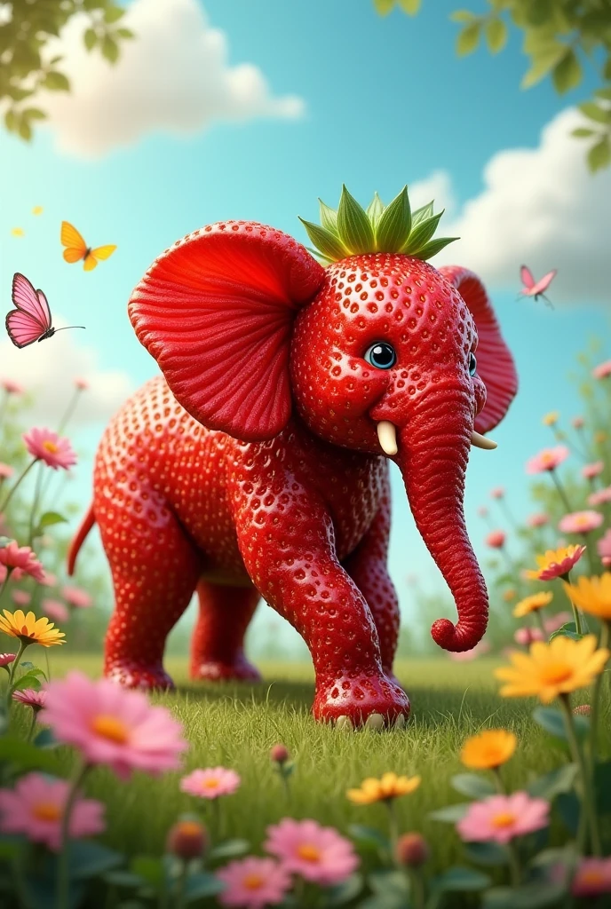 strawberry elephant