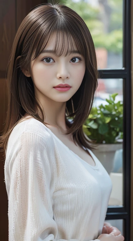 ((Highest quality)),(超High resolution),(Very detailed),(Detailed Description),((The best CG)),(masterpiece),Ultra-detailed art、(Highest quality、8k、32K、masterpiece)、(Realistic)、(Realistic:1.2)、(High resolution)、Very detailed、Very beautiful face and eyes、1 female、Tight waist、Delicate body、(Highest quality、Attention to detail、Rich skin detail)、(Highest quality、8k、Oil paints:1.2)、Very detailed、(Realistic、Realistic:1.37)、Bright colors、