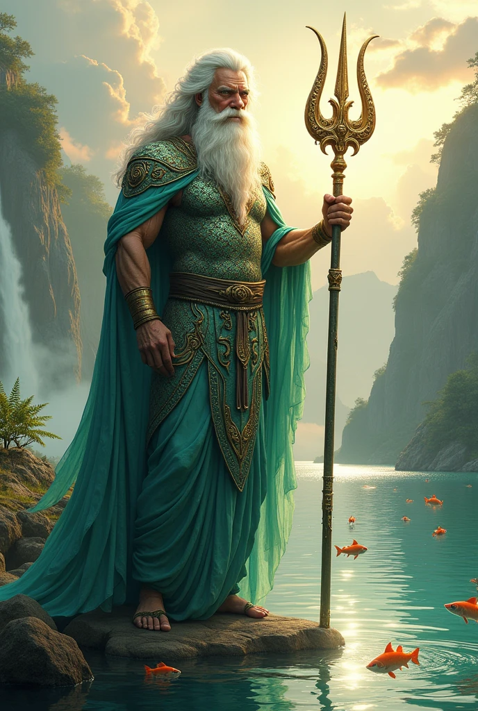 The mythological god of fishing , problem
