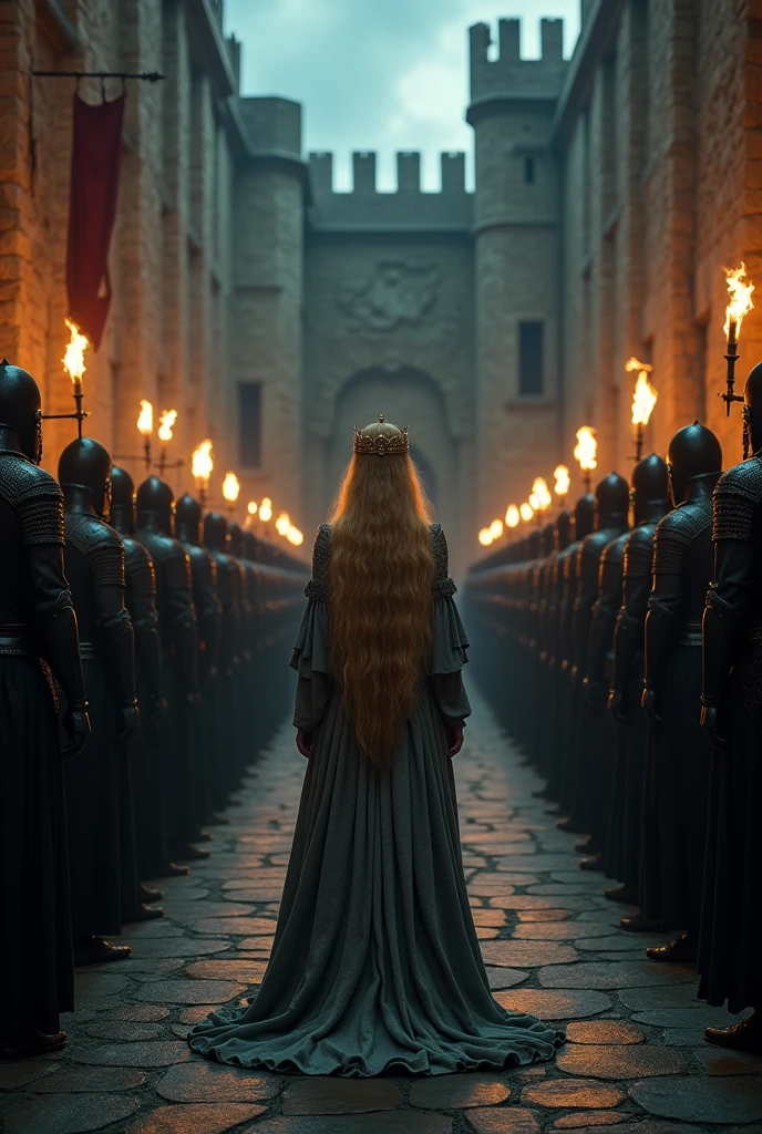 Princess being executed for treason