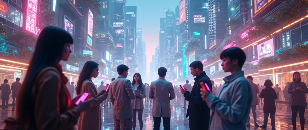 Futuristic technology cell phones of the future