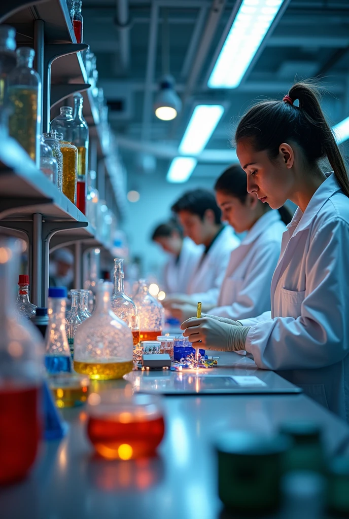 Realistic Chemistry Lab Full HD