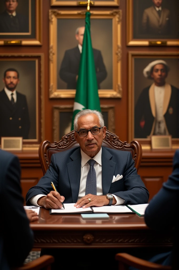 Interview with Somali president 