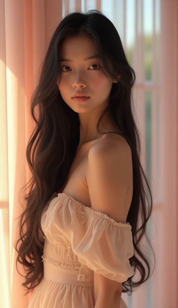 ((masterpiece)), ((best quality)), (ultra-detailed), ((extremely detailed)), 4K, (8K), best quality, (beautiful), ((full body)), ((full body focus)), a cute girl, 1girl, 18 years old, solo, ((((nude)))), beautiful black hair, beautiful black eyes, ((beautiful eyes)), cool, nsfw