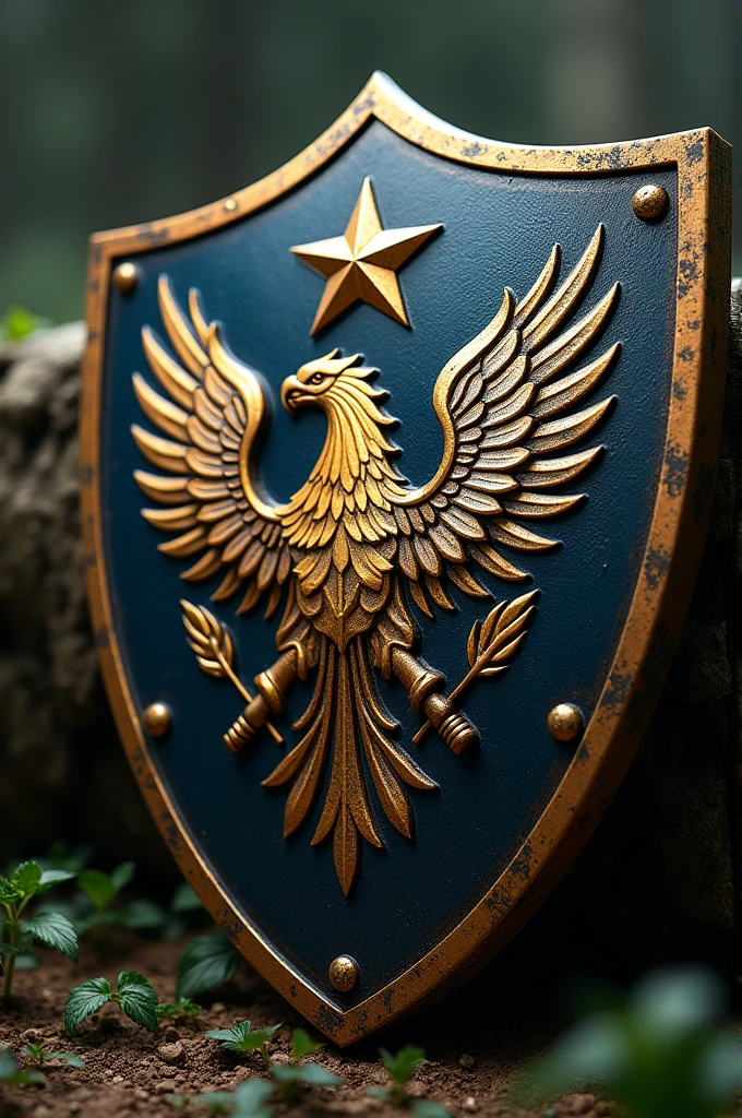 Military coat of arms shield, Airsoft, Lukinha airsoft