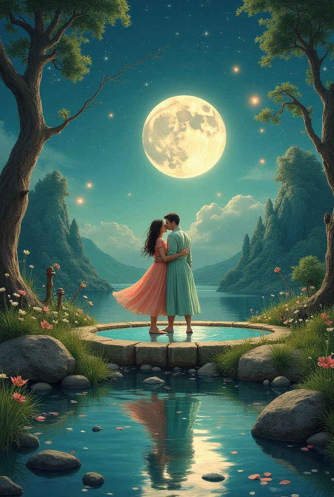 A surrealist work that has themes such as vanity, social acceptance, sleeping, nature and love