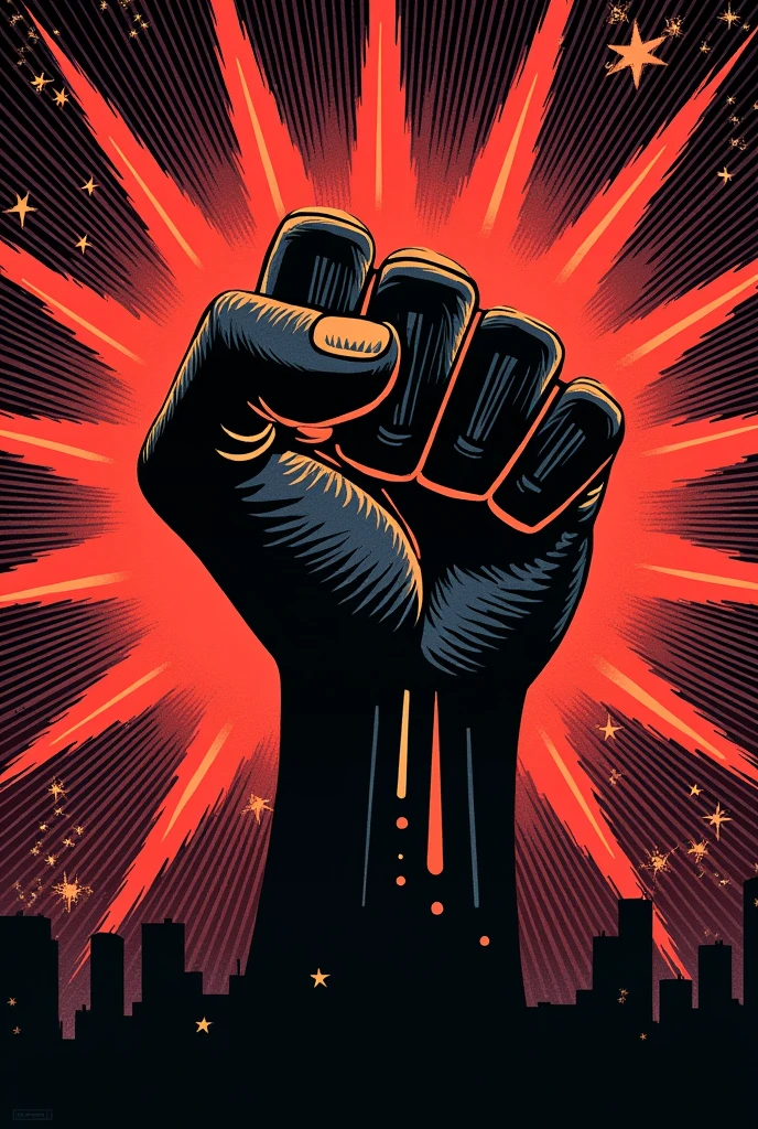 MVF UNION clenched fist emblem