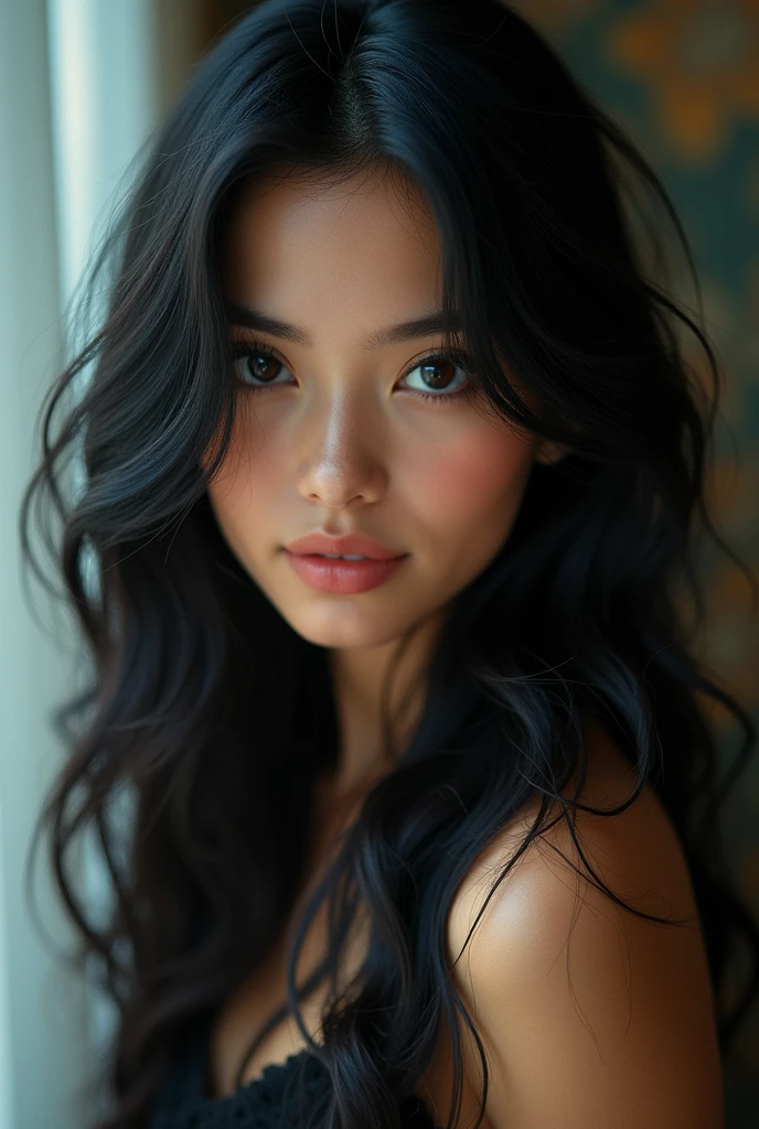 ((masterpiece)), ((best quality)), (ultra-detailed), ((extremely detailed)), 4K, (8K), best quality, (beautiful), ((full body)), ((full body focus)), a cute girl, 1girl, solo, ((((nude)))), beautiful black hair, beautiful black eyes, ((beautiful eyes)), cool, ((((nsfw))))