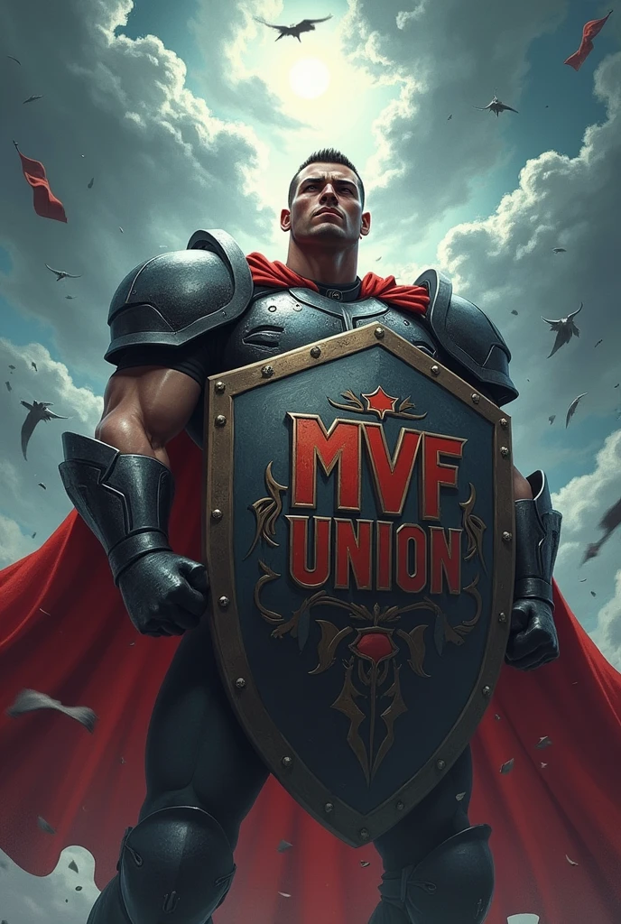 MVF UNION clenched fist shield 