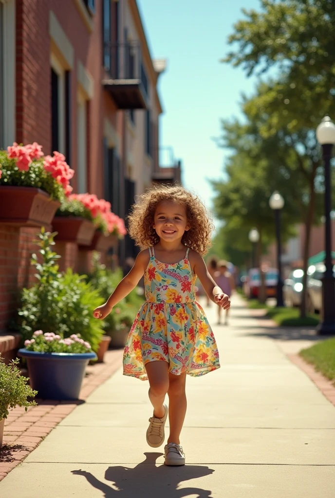 on a beautiful day, In 1989, the story of a who lived with her parents in a city called "Oklahoma" located in the United States.
