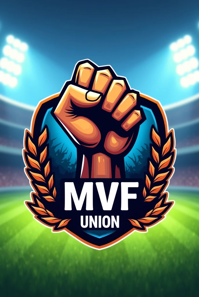 MVF UNION clenched fist football emblem