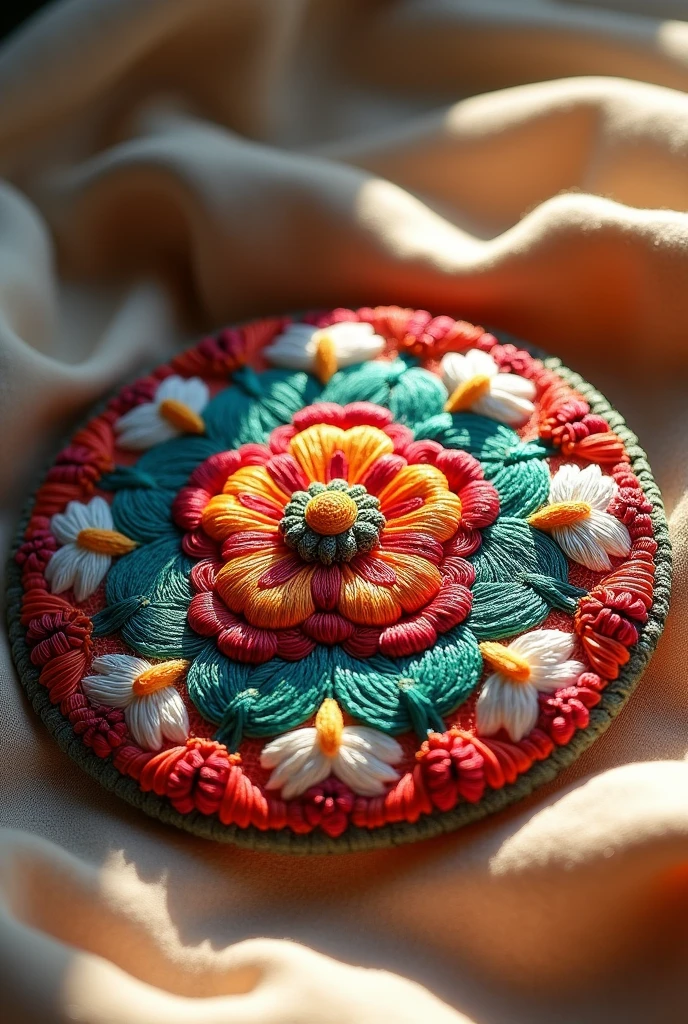 I WANT THE PATCH TO BE ROUND AS IF IT WAS EMBROIDERED