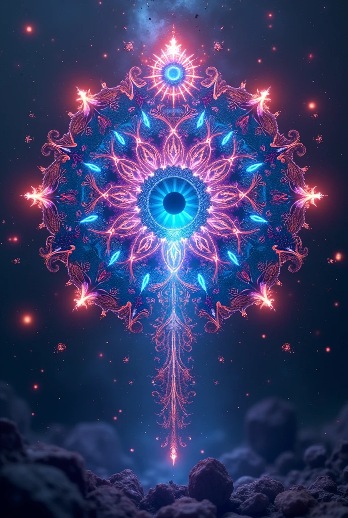 a third eye, mystical psychedelic visionary art, surreal fantasy, abstract digital art, glowing ethereal energy, spiritual transcendence, hypnotic kaleidoscopic patterns, intricate fractal geometry, bioluminescent organic textures, otherworldly dreamlike atmosphere, cinematic dramatic lighting, vibrant neon color palette, deep saturated gem-like tones, (best quality,4k,8k,highres,masterpiece:1.2),ultra-detailed,(realistic,photorealistic,photo-realistic:1.37)