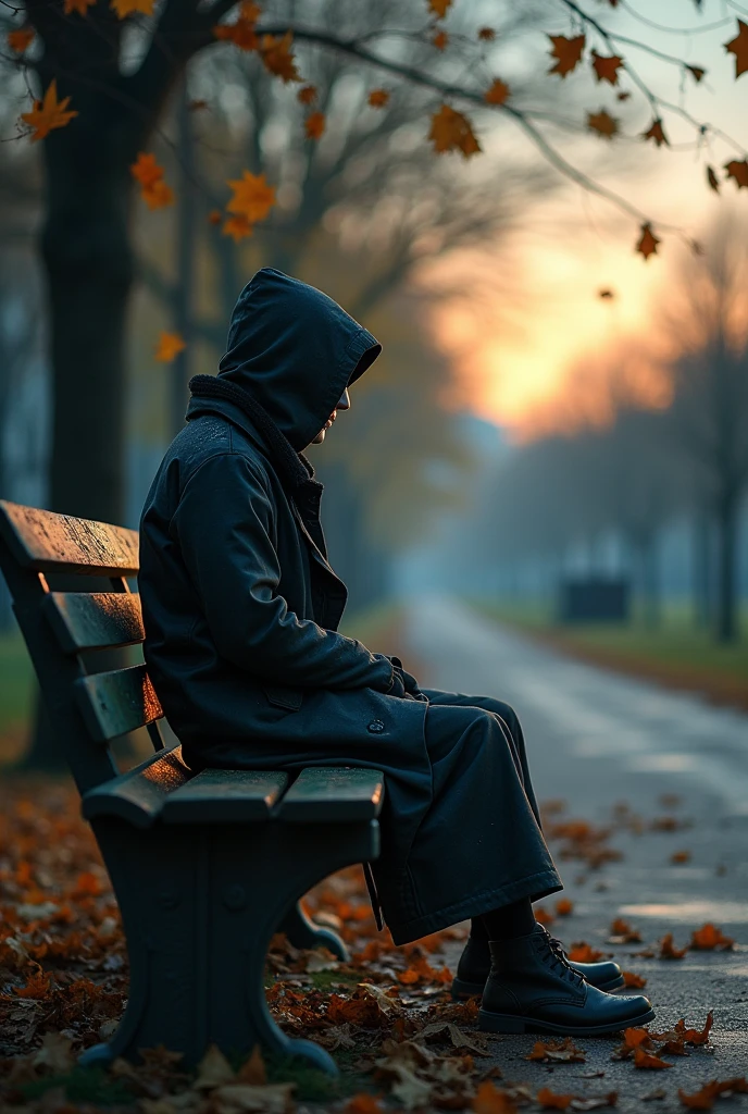 Images of lonely people