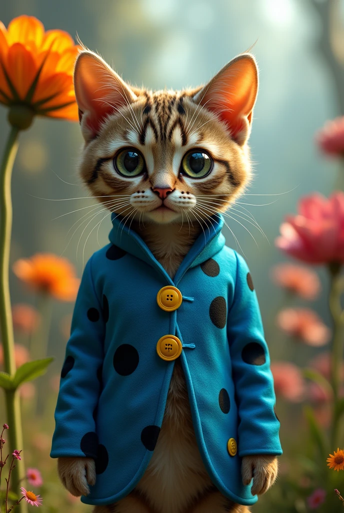 CAT IN CORALINE SUIT 