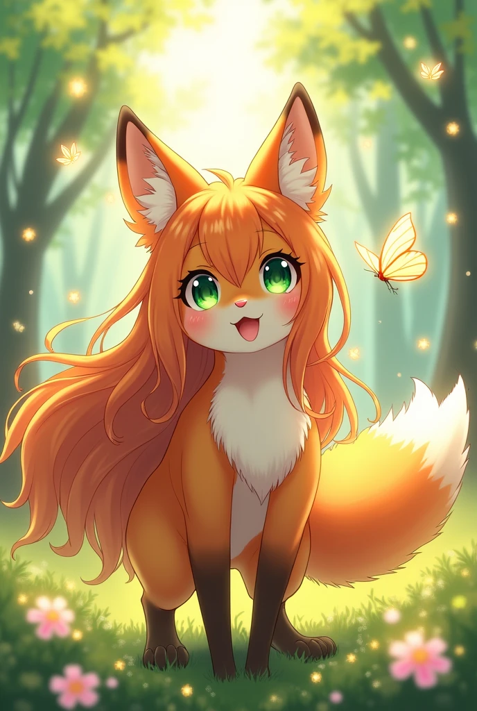 ((anime fox girl))