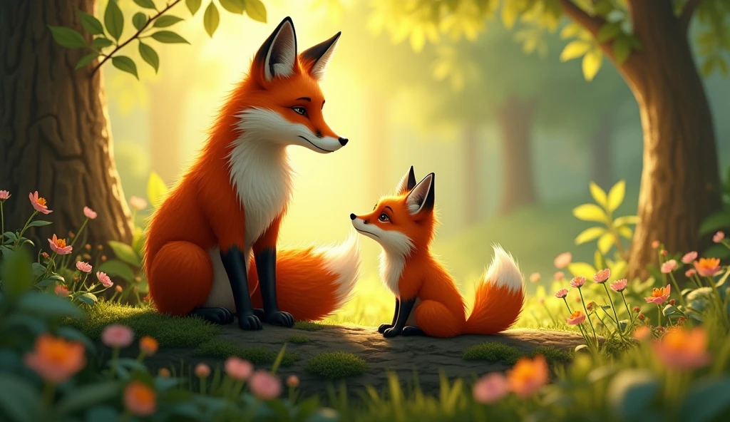 MOTHER FOX AND DAUGHTER FOX ADVICE