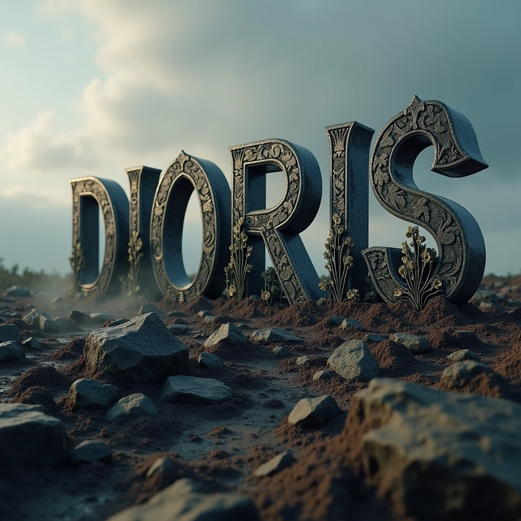 I want those DIORIS letters digging the ground
