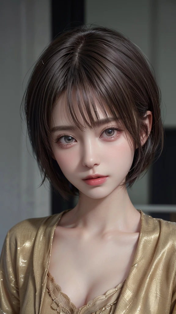 (masterpiece:1.3), ( Highest quality: 1.4),
Cinema Lighting,
(((1 person))), Beautiful Face, (Realistic Face),
Beautiful hairstyle, (short hair :1.5),
Realistic eyes, Beautiful attention to detail,
(Realistic Skin), Beautiful Skin,
(blouse),
Absurd, Charm,
Ultra-high resolution, Ultra-realistic, Very detailed,
Golden Ratio,
office Street,
