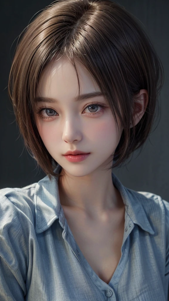 (masterpiece:1.3), ( Highest quality: 1.4),
Cinema Lighting,
(((1 person))), Beautiful Face, (Realistic Face),
Beautiful hairstyle, (short hair :1.5),
Realistic eyes, Beautiful attention to detail,
(Realistic Skin), Beautiful Skin,
(blouse),
Absurd, Charm,
Ultra-high resolution, Ultra-realistic, Very detailed,
Golden Ratio,
office Street,