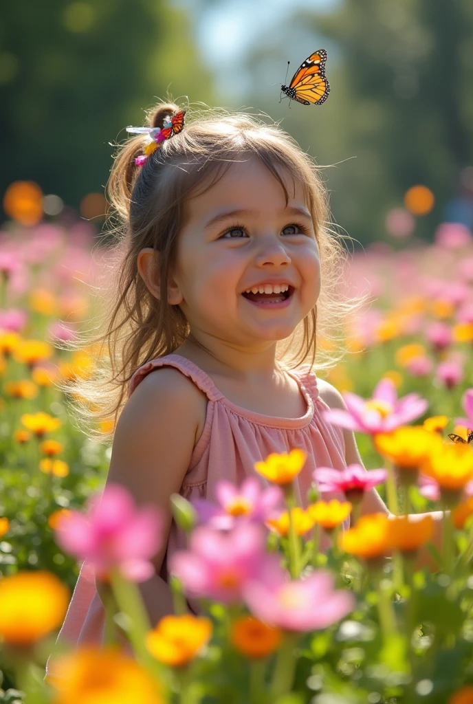 Une photo d’une fille de 4 ans 