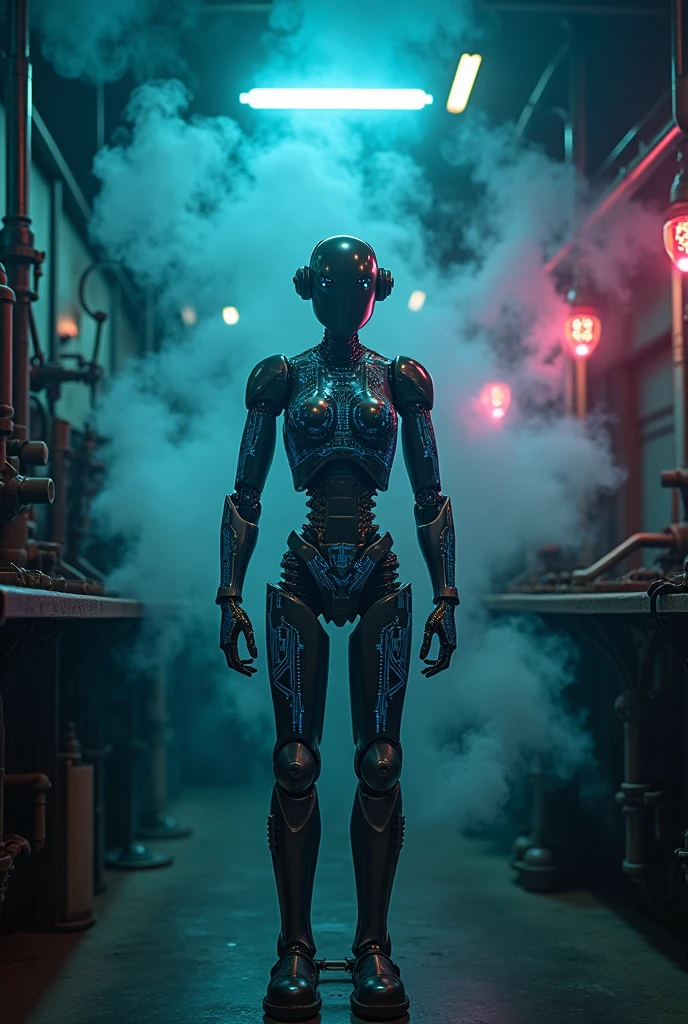 Un dibujo animado plano moderno Loco con un Big ONE, un robot con un solo ojo y un casco estilo Rocketeer, pinzas en las manos, television head, cabeza de alfiler, camuflaje rojo oxidado, Environment in a super detailed New York City., centro, hermoso, soft lighting, centrado en el personaje, 4k resolution, renderizado fotorrealista.