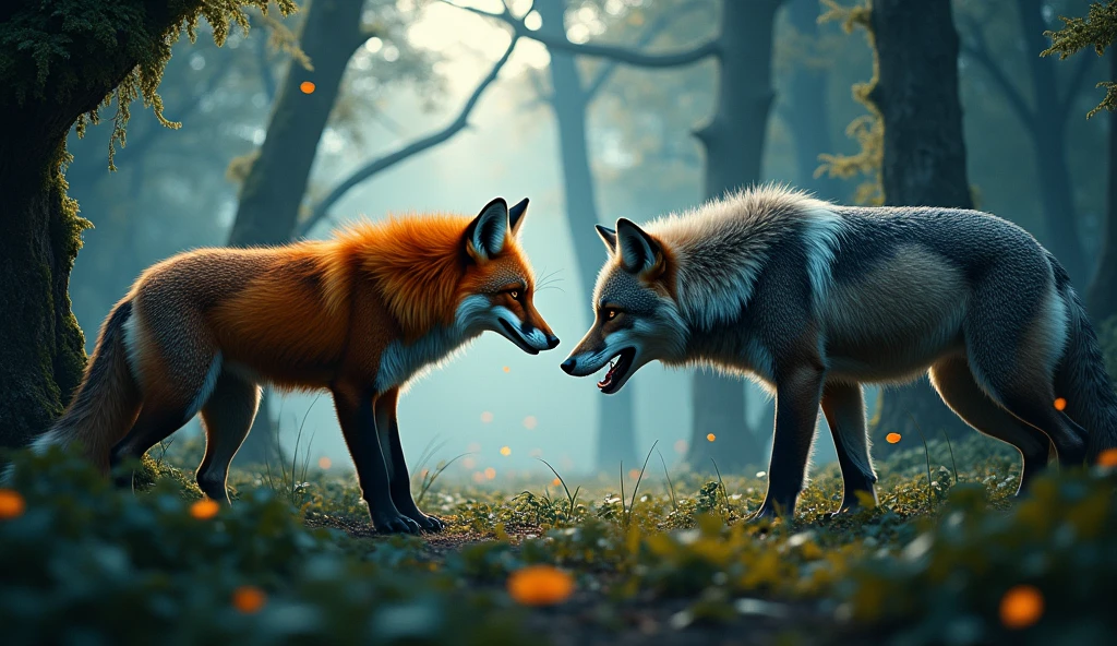 BIG RAVID FOX VS. RAVID WOLF