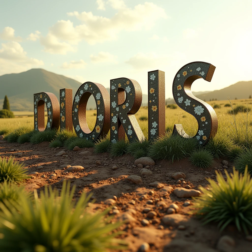 I want those DIORIS letters digging the ground