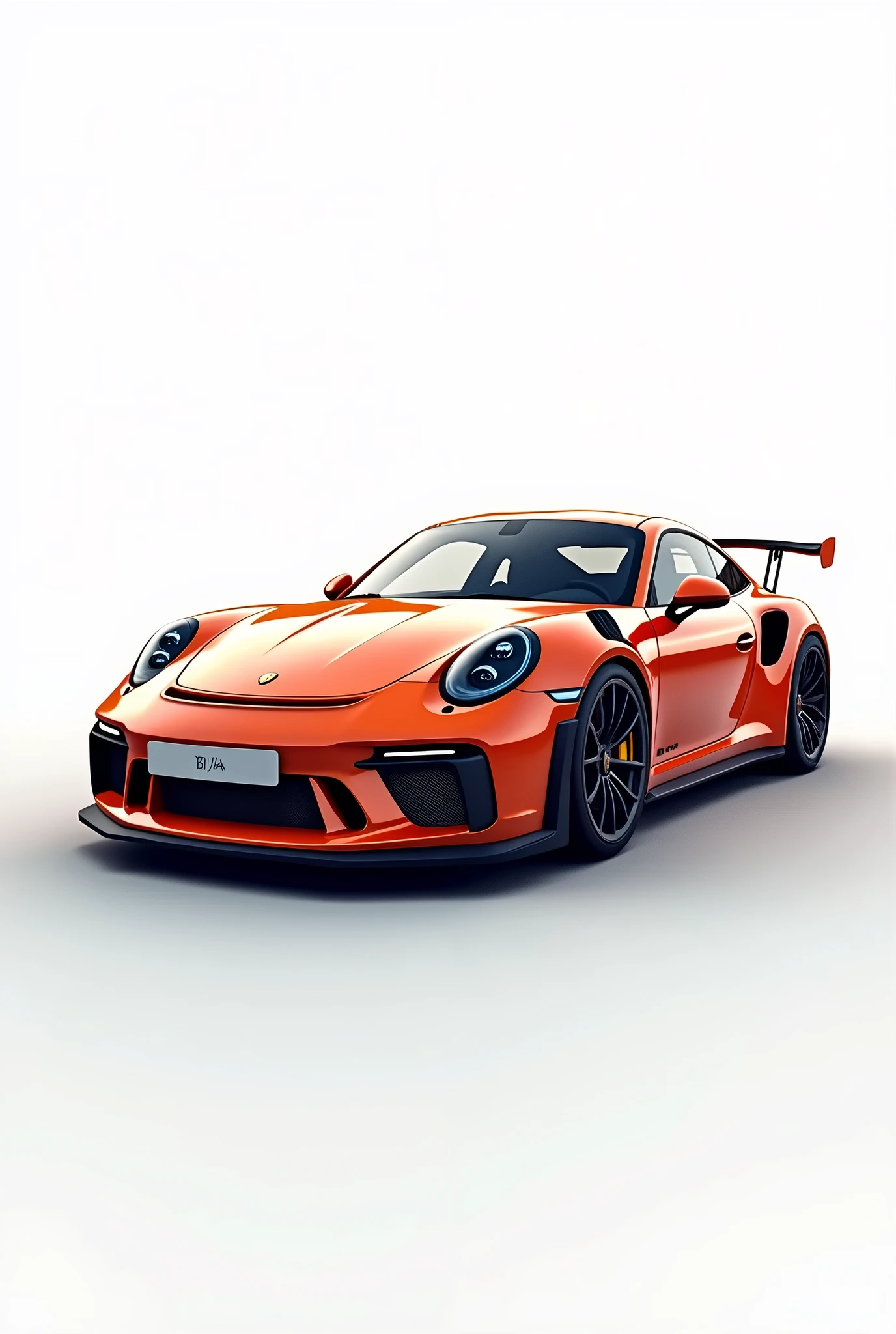 a Porsche GTS car with a white background, photo of the concept vehicle!!, High octane photorealistic rendering, gorgeous, vehicle illustration, Photorealistic 3D octane., super scale rendered, Dodge color softening, 8k octane 3d rendering, 2022, hyperreal rendering, 2 0 2 2, battle ram, PBR rendering, anime art vehicle concept art | | realistic shading, kodakchromo