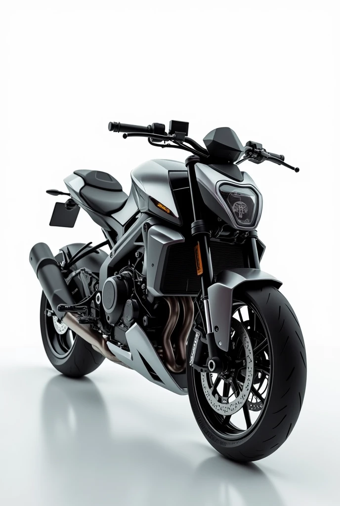 a Yamaha MT09 motorcycle with a white background, photo of the concept vehicle!!, High octane photorealistic rendering, gorgeous, vehicle illustration, Photorealistic 3D octane., super scale rendered, Dodge color softening, 8k octane 3d rendering, 2022, hyperreal rendering, 2 0 2 2, battle ram, PBR rendering,  | | realistic shading, kodakchromo
