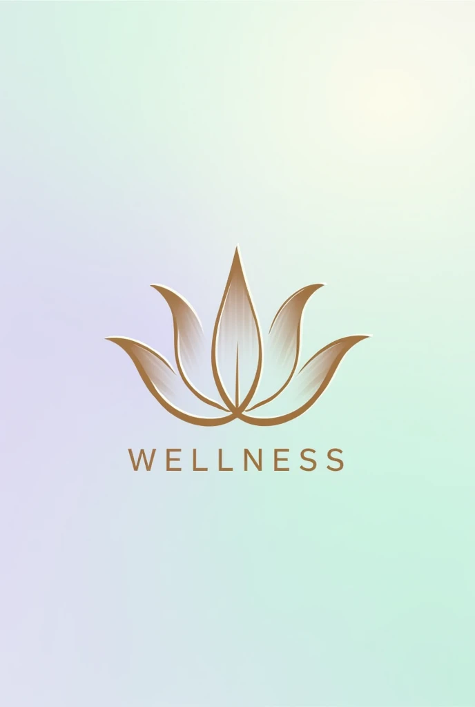 Design a logo for a beauty and wellness center called Vita Wellness, let it be 100% elegant and creative, striking, unique and special, that does not look like anything, make it extraordinary, that generates a reminder