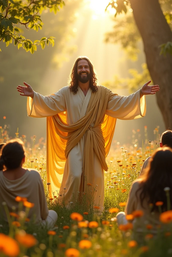Happy to hear Jesus 