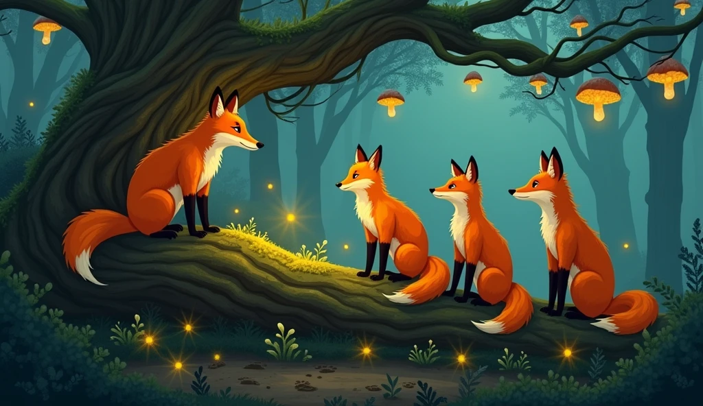 REVENGEFUL FOXES TRAIN 