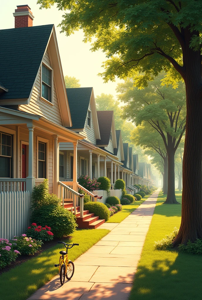 An idle neighborhood