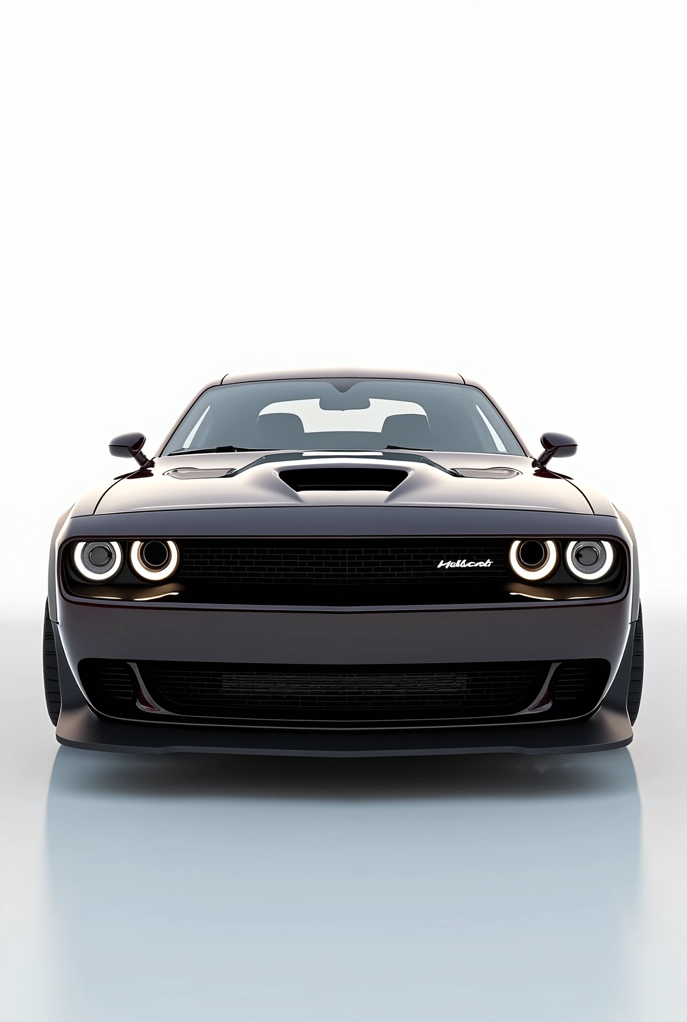 a Dodge Challenger Hell Cat car with a white background, photo of the concept vehicle!!, High octane photorealistic rendering, gorgeous, vehicle illustration, Photorealistic 3D octane., super scale rendered, Dodge color softening, 8k octane 3d rendering, 2022, hyperreal rendering, 2 0 2 2, battle ram, PBR rendering, | | realistic shading, kodakchromo
