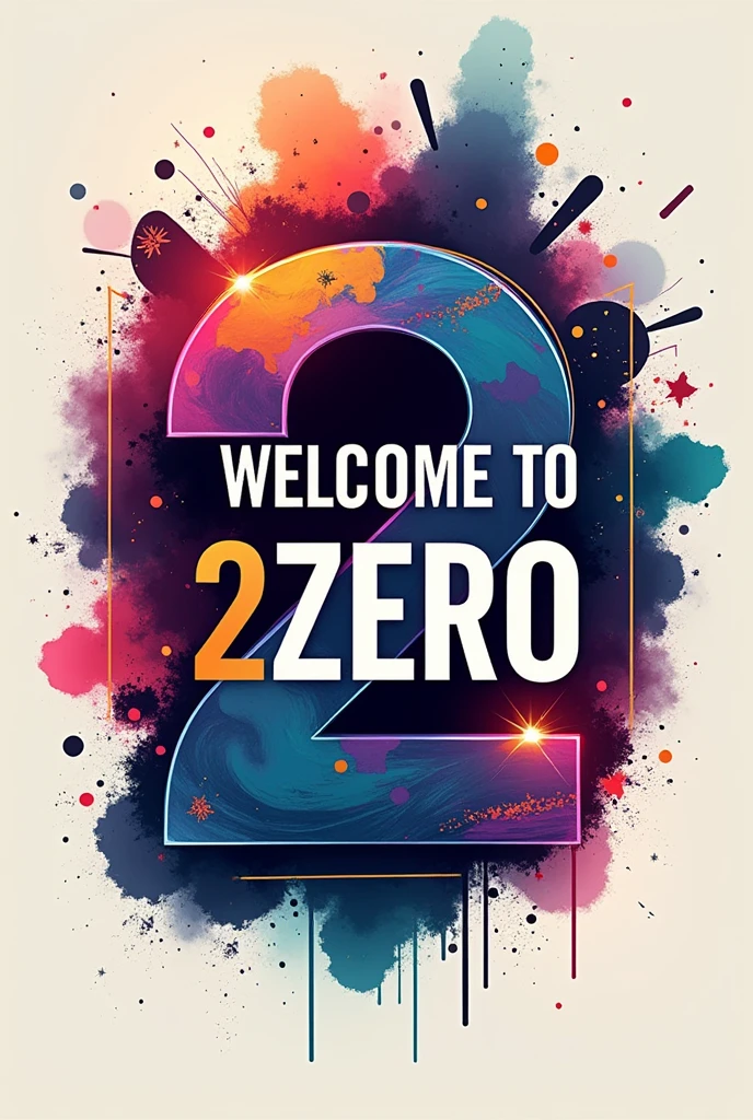 logo with the words WELCOME TO 2ZERO