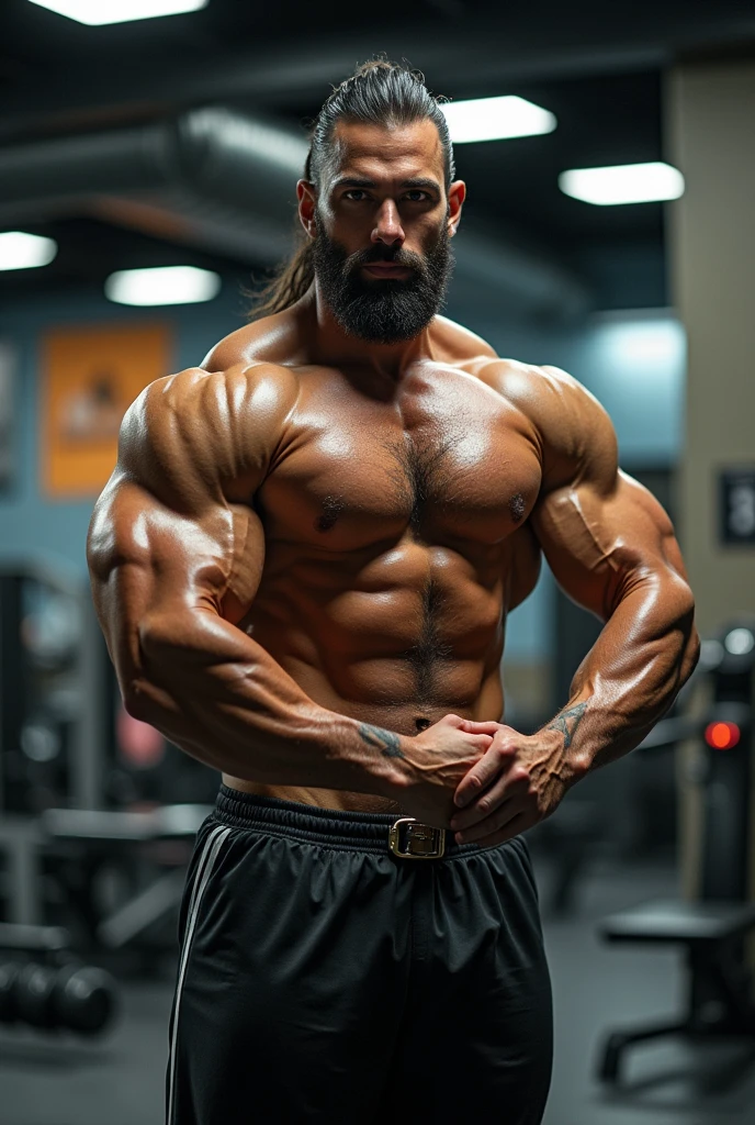 bodybuilder with big fat dick