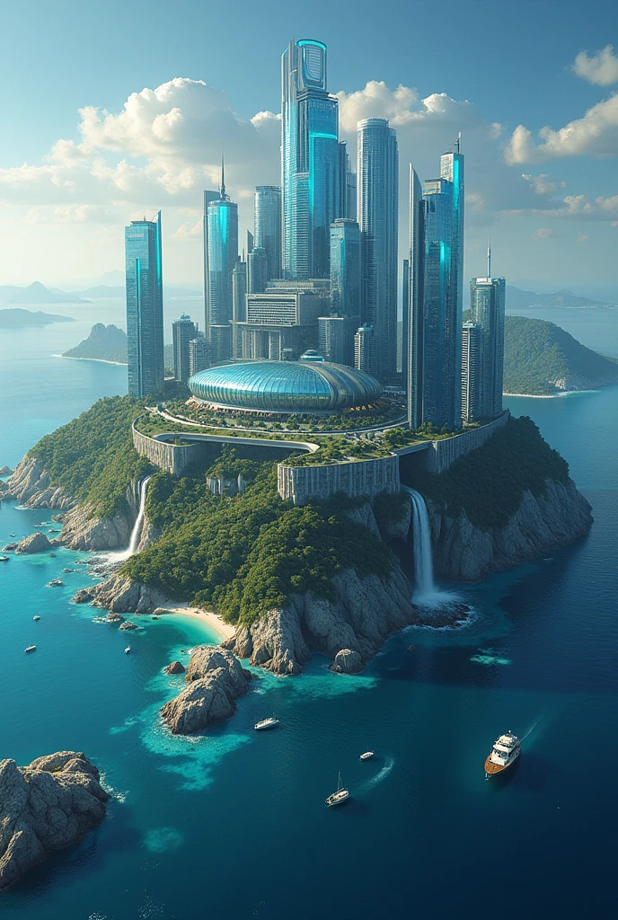 World With great technology that says WELCOME TO 2ZERO ISLAND