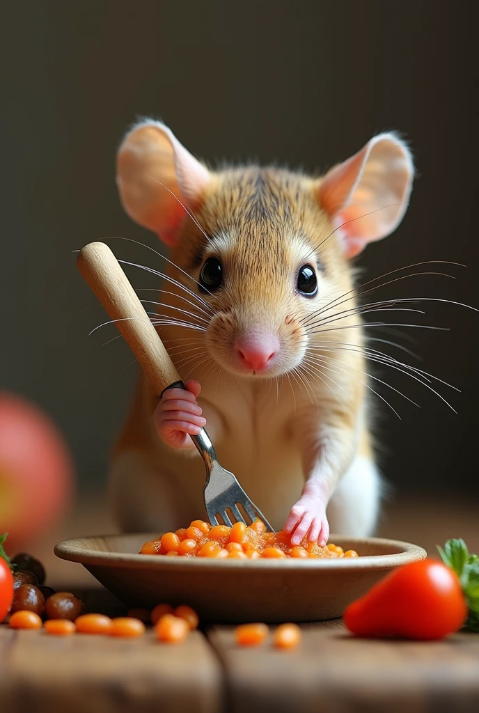 A cooking mouse