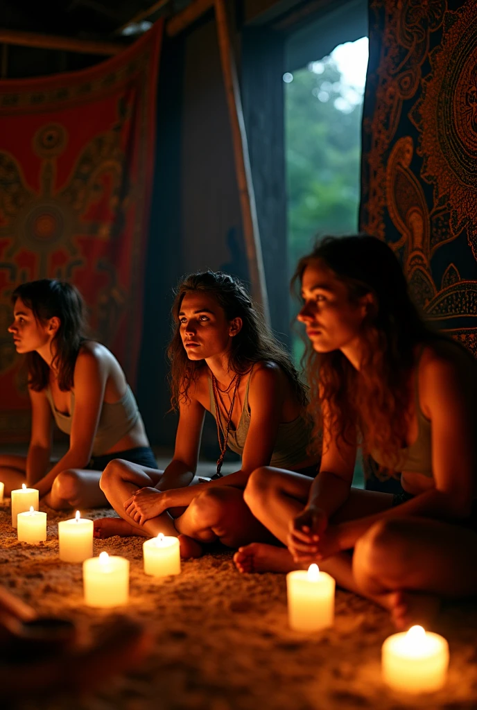 at the end of the exercise, Three participants fail the ayahuasca test 